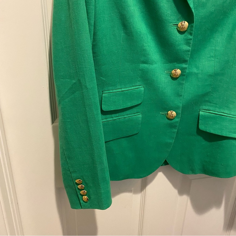 Polo by Ralph Lauren Green Blazer Jacket - Picture 4 of 4